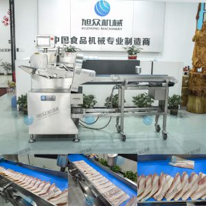 GC-168切片機(jī)，切1mm和2mm培根片